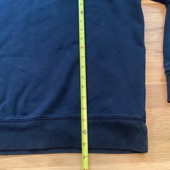 Land’s End Crewneck Long Sleeve Pullover Sweatshirt Blue Men’s S - Picture 11 of 14